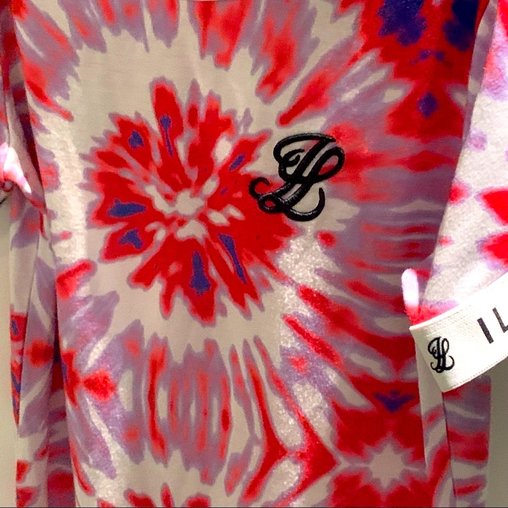 Illusive London Tie dye t-shirt dress- Size 7-8 - Picture 3 of 4